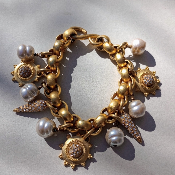 Linda Levinson  RARE Bracelet Vintage - Picture 1 of 6